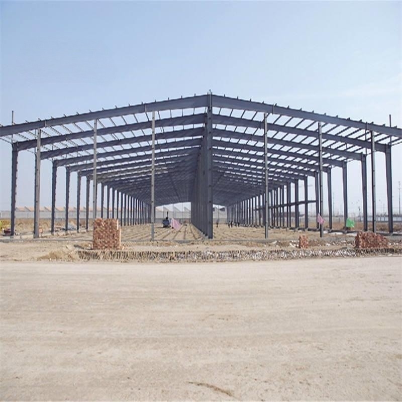Construção moderna de estruturas pré-fabricadas de aço Armazém de oficinas Hangar de aeronaves e edifício de escritórios