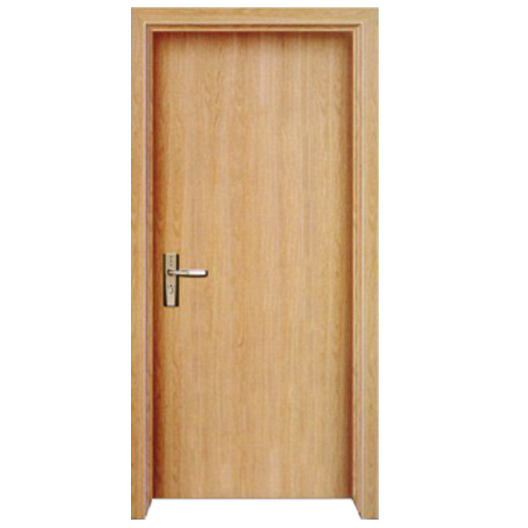Portas de entrada de madeira do prédio de apartamentos da porta do MDF da cor múltipla de CQI SASO etc.