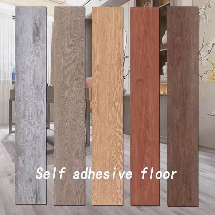 Revestimento autoadesivo do vinil da casca e da vara DIY do revestimento da grão da madeira do PVC de 2.0mm