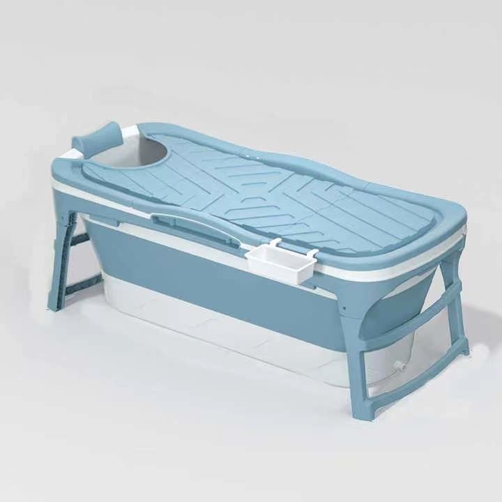 banheira de dobramento plástica da banheira plástica de 1.18M Blue Pink Freestanding para adultos
