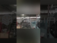 Rod Baluster Spiral Staircase de aço inoxidável de alta qualidade interno com Ins fácil moderado do passo de vidro