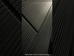 Apartamento Nice Portão Principal Design de Aço Inoxidável com Porta de Ferro de Vidro Porta Única