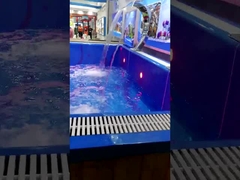 Fibra de vidro pré-fabricada cor personalizada contêiner de transporte 20 pés 40 pés piscina com janela upvc